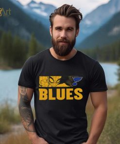 NHL Youth St. Louis Blues Marvel Black Shirt