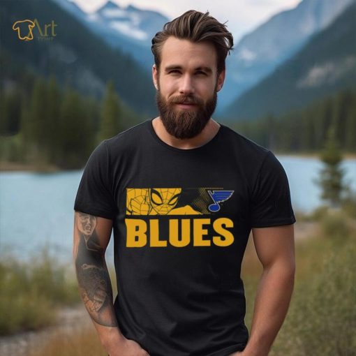 NHL Youth St. Louis Blues Marvel Black Shirt