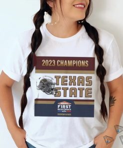 Texas State Bobcats Football Are 2023 First Responder Bowl Champions Shirt
