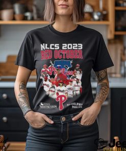 NLCS 2023 Red October 2023 Postseason Philadelphia Phillies T Shirt