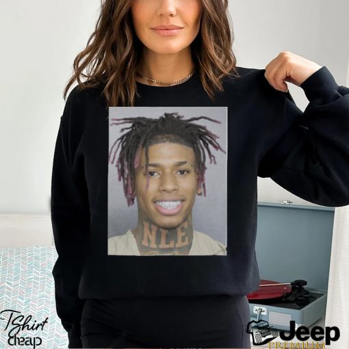 NLE Choppa Mugshot shirt