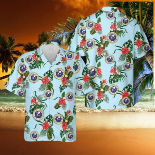 NMCB 58 Vietnam Seabees Construction Battalion Hawaiian Shirt