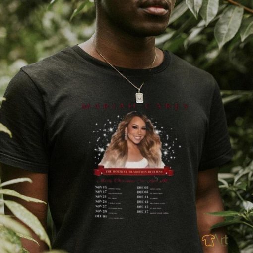 Mariah Carey Merry Christmas One And All Tour 2023 T Shirt