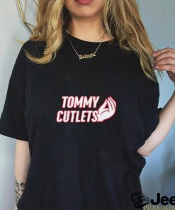 NY Italian Hand Gesture Tommy Cutlets Football Quarterback Tshirt