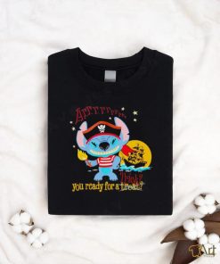 Stitch trick you ready for a treat Halloween shirt