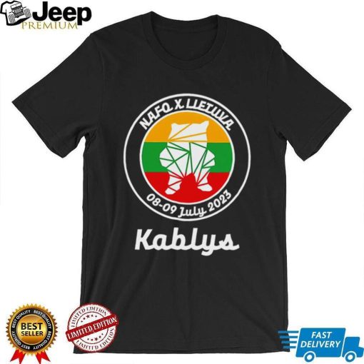 Nafo Lletuva 08 09 July 2023 Kablys Shirt