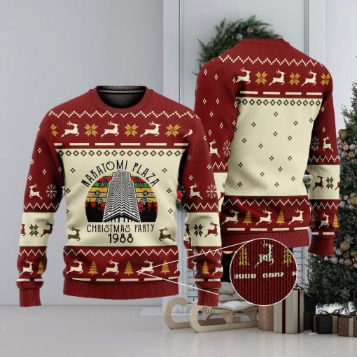 Nakatomi Plaza 1988 Ugly Die Hard Ugly Gift Christmas 3D Sweater For Men And Women