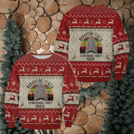 Nakatomi Plaza 3D Ugly Christmas Sweater