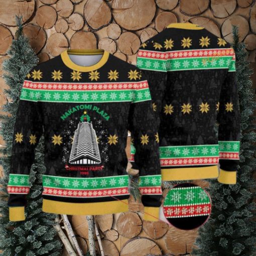 Nakatomi Plaza Die Hard Christmas Naughty Ugly Christmas Sweater