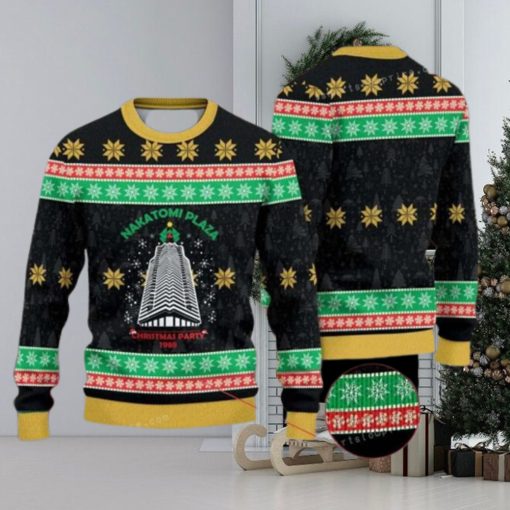 Nakatomi Plaza Die Hard Christmas Ugly Sweater Christmas Party