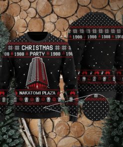 Nakatomi Plaza Die Hard Ugly Knitted Christmas Sweater