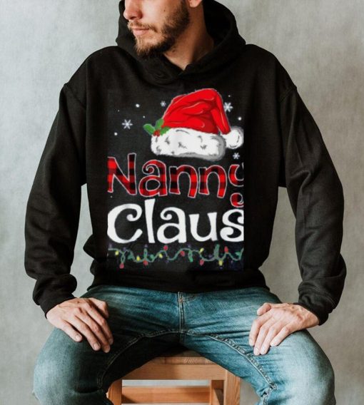 Nanny Claus Santa Funny Christmas Pajama Matching Family Shirt