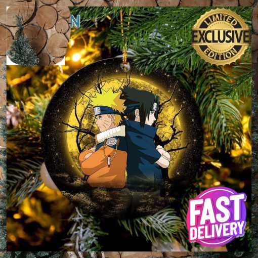 Naruto Sasuke Moonlight 2023 Holiday Christmas Decorations Ornament