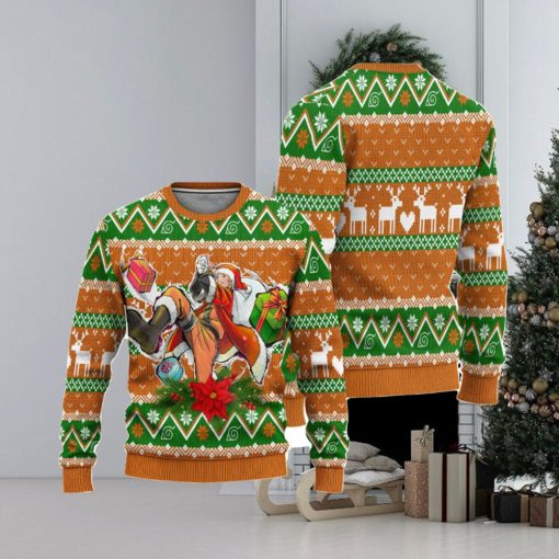 Naruto Uzumaki Ugly Christmas Sweater, Custom Anime Xmas Gift, Custom Ugly Christmas Sweater