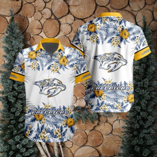Nashville Predators NHL Team Beach Vibe Hawaiian Shirt