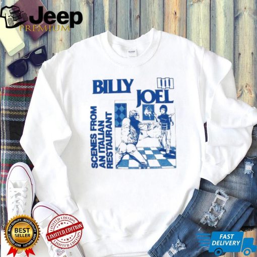 Nate Sakulich Billy Joel Scenes From An Italian Restaurant T shirts