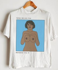 Nathan Aké with tits art shirt