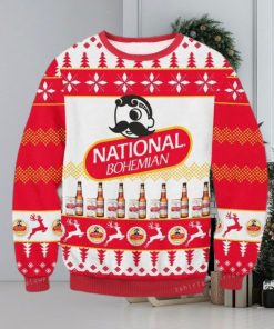 National Bohemian Beer Ugly Christmas Sweater