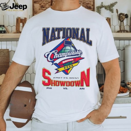 National Champions Series 2023 Est vs West Arizona Diamondbacks vs Philadelphia Phillies graphic shirt