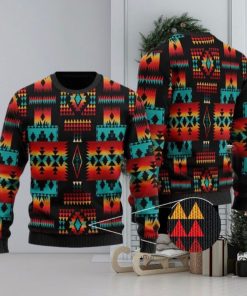 Native American Ugly Christmas Sweater Santa New Gift For Men And Women Family Holidays