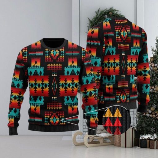 Native American Ugly Christmas Sweater Santa New Gift For Men And Women Family Holidays