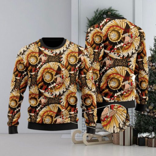 Native American Ugly Sweater For Christmas