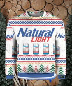 Natural Light Can Beer All Over Print 3D Hoodie, T Shirt, Christmas Sweater