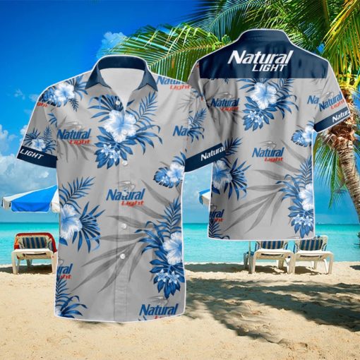 Natural Light Hawaiian Shirt   Short