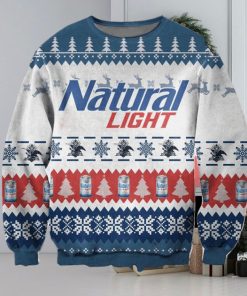 Natural Light Snowflakes Ugly Christmas Sweater