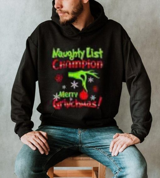 Naughty List Champio T shirt Design Graphic by merchtshirt