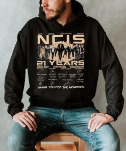 Naval Criminal Investigative Service NCIS 21 Years 2003 2024 Thank You For The Memories Signatures Shirt