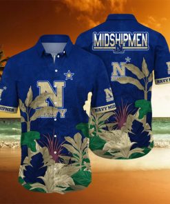 Navy Midshipmen NCAA Hawaiian Shirt Pool Days Aloha Shirt