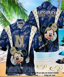 Navy Midshipmen Summer Hawaiian Shirt For Your Loved Ones This Season