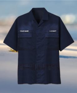 Navy3 Custom Name US Veteran Hawaii Shirt Gift For Men And Women