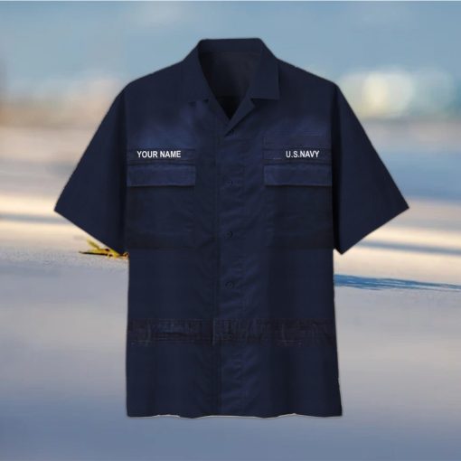 Navy3 Custom Name US Veteran Hawaii Shirt Gift For Men And Women