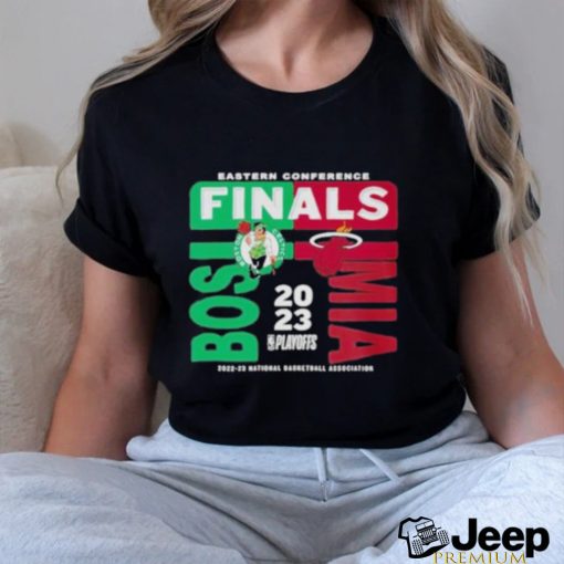 Nba 2023 Western Conference Finals Match Up Boston Celtics Vs Miami Heat Shirt