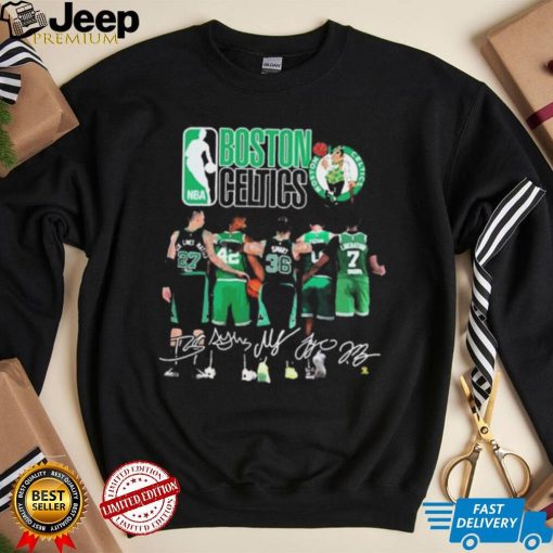 Nba Boston Celtics Team Sport Signature Shirt