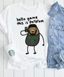 Nba Paint Hello Game This Is Potatum Shirt