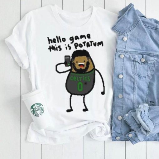 Nba Paint Hello Game This Is Potatum Shirt