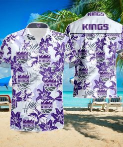 Nba Sacramento Kings Hawaiian Shirt Short