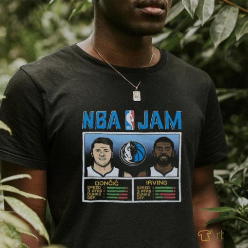 Nba jam mavericks doncic and irving shirt