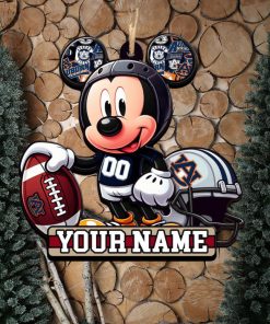 Ncaa Boise State Broncos Mickey Mouse Ornament Personalized Your Name