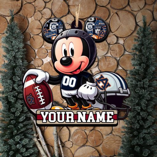 Ncaa Boise State Broncos Mickey Mouse Ornament Personalized Your Name