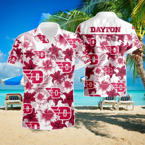 Ncaa Dayton Flyers Hawaiian Shirt   Short