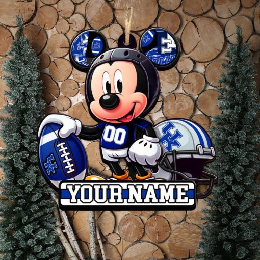 Ncaa Kentucky Wildcats Mickey Mouse Ornament Personalized Your Name