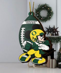 Ncaa Oregon Ducks Mickey Mouse Christmas Ornament