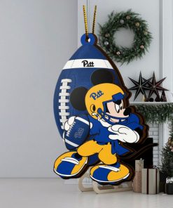 Ncaa Pittsburgh Panthers Mickey Mouse Christmas Ornament