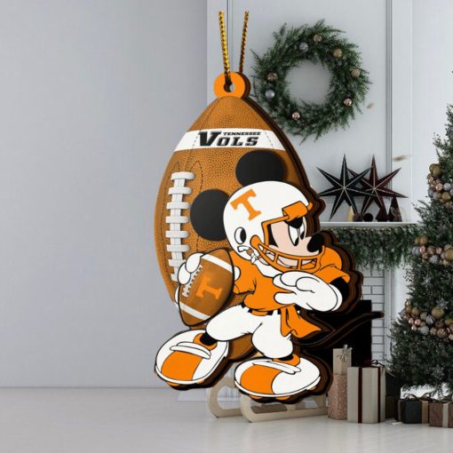 Ncaa Tennessee Volunteers Mickey Mouse Christmas Ornament