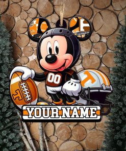 Ncaa Tennessee Volunteers Mickey Mouse Ornament Personalized Your Name