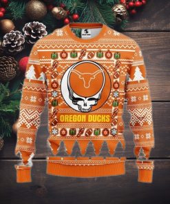 Ncaa Texas Longhorns Grateful Dead Ugly Christmas Sweater, All Over Print Sweatshirt, Ugly Sweater, Christmas Sweaters, Hoodie, Sweater